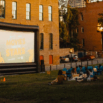 Old Sacramento movies under the stars